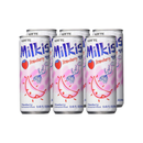 Lotte Milkis Soft Soda Variety Favor (Strawberry, Pack of 6)