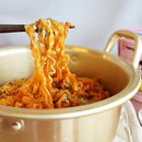 Korean Buldak Noodles Carbonara Stir-Fried Ramen Spicy Chicken Flavor Big Bowl, 3.7oz【Trending on TikTok】