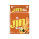 OTOKI Jin Ramen Chicken Flavor (4 Pack), Authentic Korean Instant Artificial Chicken Flavor Noodle Soup, Genuine Korean Style Instant Ramen Noodle, Savory & Rich, Quick & Easy Meal 4.23oz