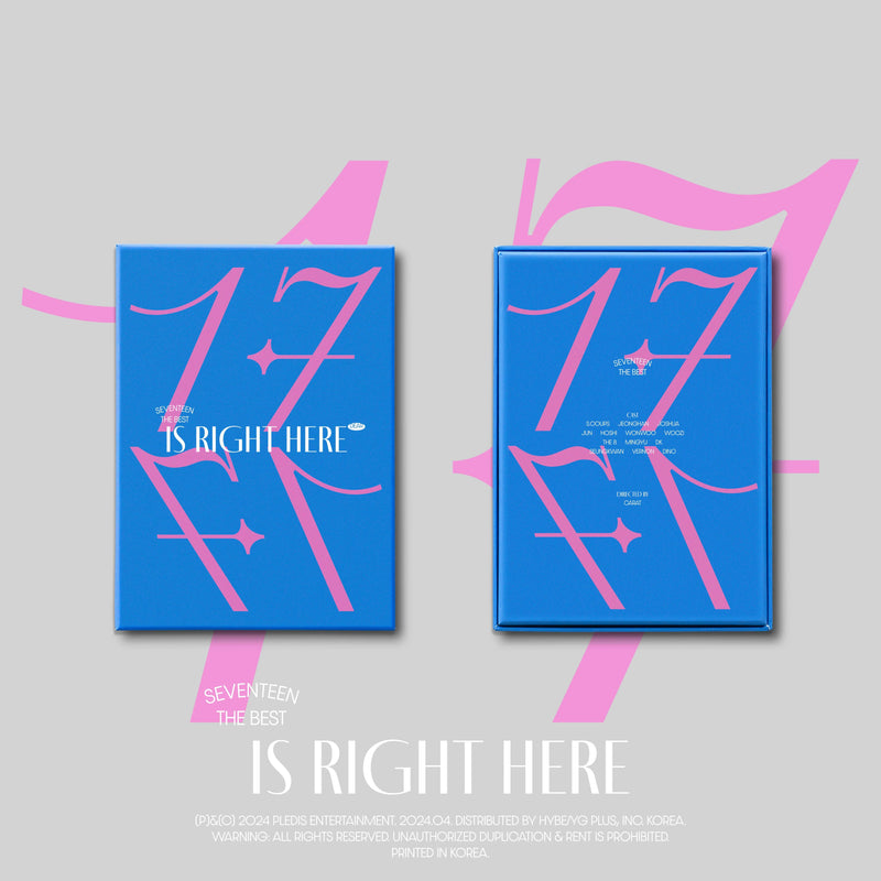 Seventeen - 1st Best Album - 17 Is Right Here (Dear Ver)