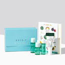 The Mini Glow Skin Care Set Toner, Cleanser, Ampoule, Dark Spot Correcting Glow Serum