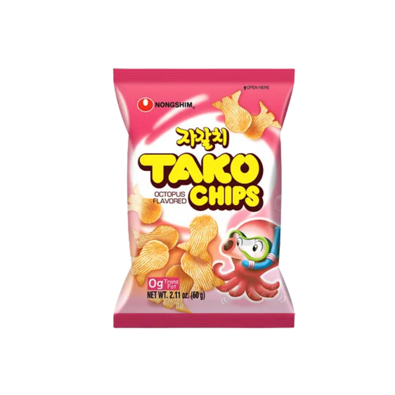 Tako Chips Octopus Flavor 2.11oz(60g)
