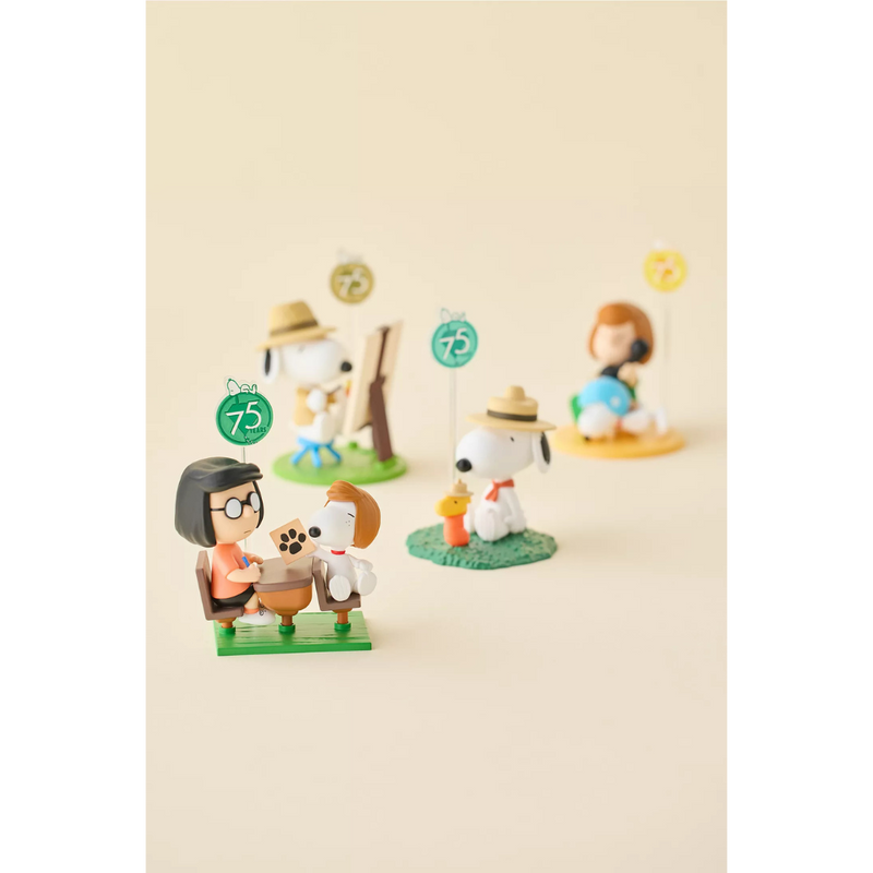 POP MART Peanuts 75th Anniversary Snoopy Comic Life Series Blind Box Figure