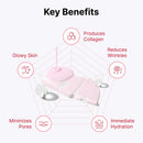 Camellia Collagen Mask NET wt. 34 g/1.19 Fl Oz 4ea