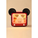 POP MART DIMOO WORLD X Disney Series TV Set Luminous Display Container