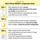 No.3 Pore Reset Ampoule Shot 25ml, 0.84 fl. oz