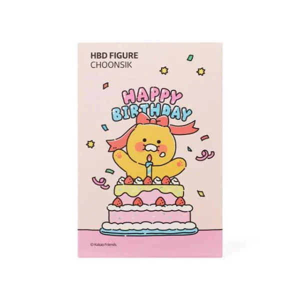 Kakao Friends - HBD Cake Figure [Choonsik]