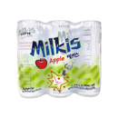 LOTTE Milkis Soda Beverage, Apple, 8.45 Fl Oz, Pack of 6