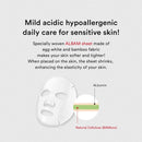 Mild acidic pH sheet mask Heartleaf Fit 10 Sheets