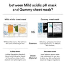 Mild acidic pH sheet mask Yuja Fit 10 Sheets