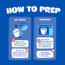 OTOKI Jin Ramen Mild Bowl, BTS Jin & JIN Ramen Edition, Authentic Korean Instant Noodles with Beef Bone Broth, Savory & Mild Flavor, Ready in 5 Minutes 3.88oz x 6 Pack