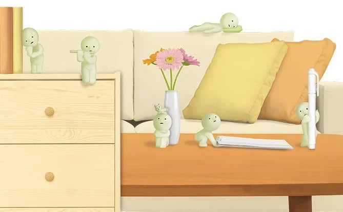 Dreams Smiski Living Series Glow in The Dark Figure